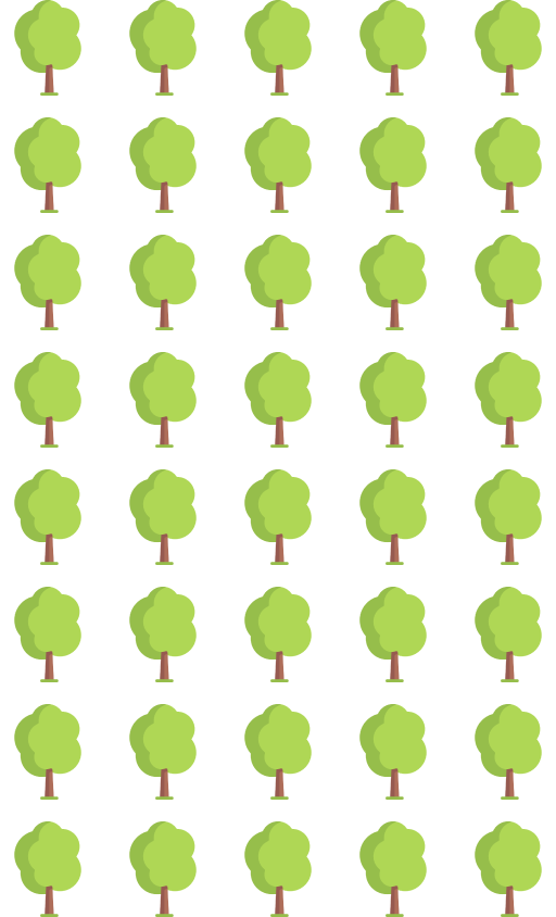 40 trees