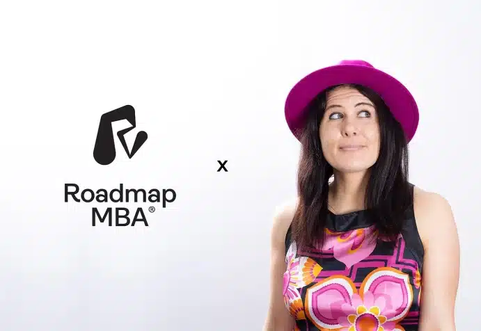 Image of the Roadmap MBA presenter Ashleigh King in a bright pink hat and colourful dress