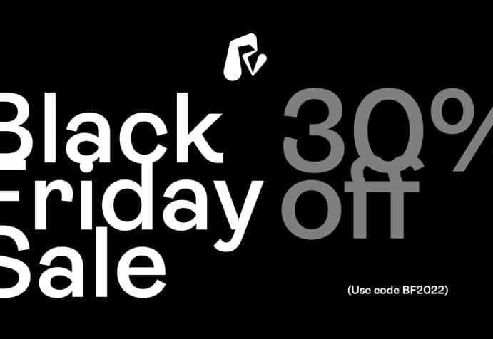 Black Friday Sale. 30% off. Use code BF2022 at the checkout.
