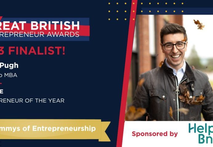 Steve Pugh shortlisted for Great British Entrepreneur Awards 2023