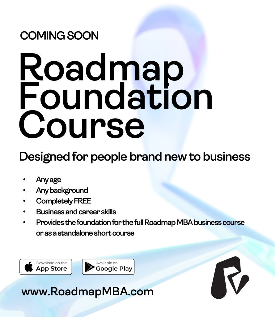 Roadmap MBA Foundation Course COMING SOON